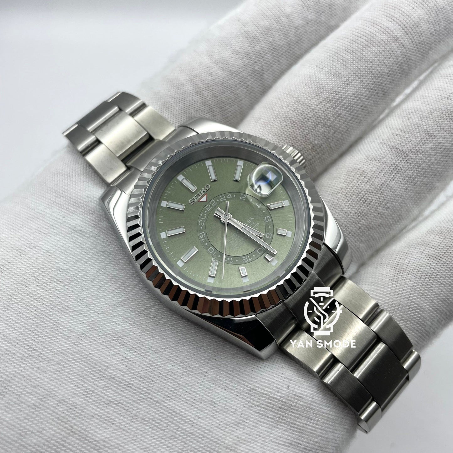 Sky Dweller Green Khaki