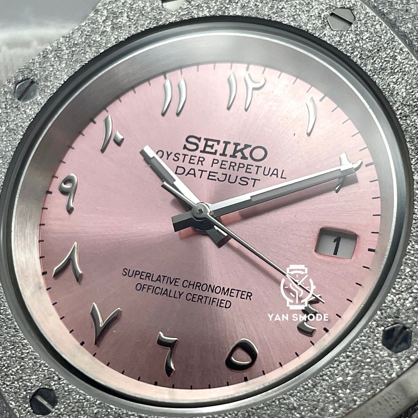 Royal Oak Brillante Arabic Dial Rose