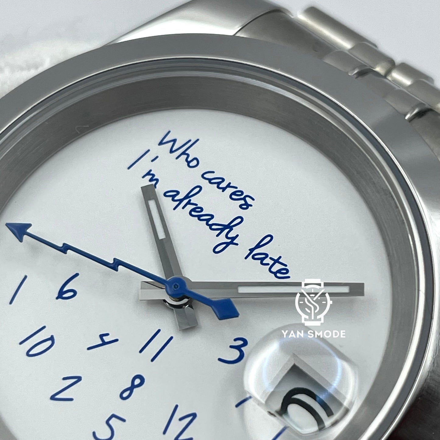 Date Just Arabic Dial Grey