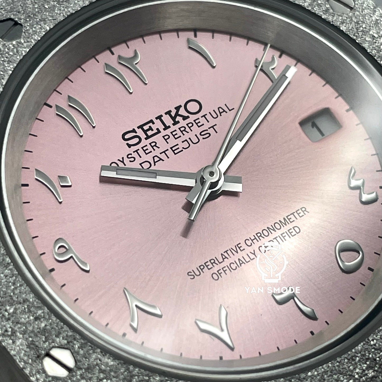Royal Oak Brillante Arabic Dial Rose