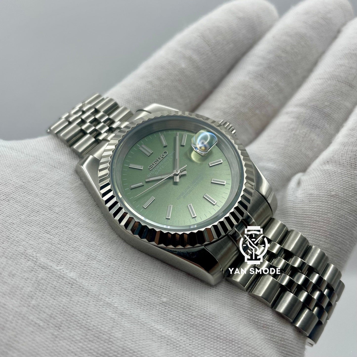 Date Just Green Khaki