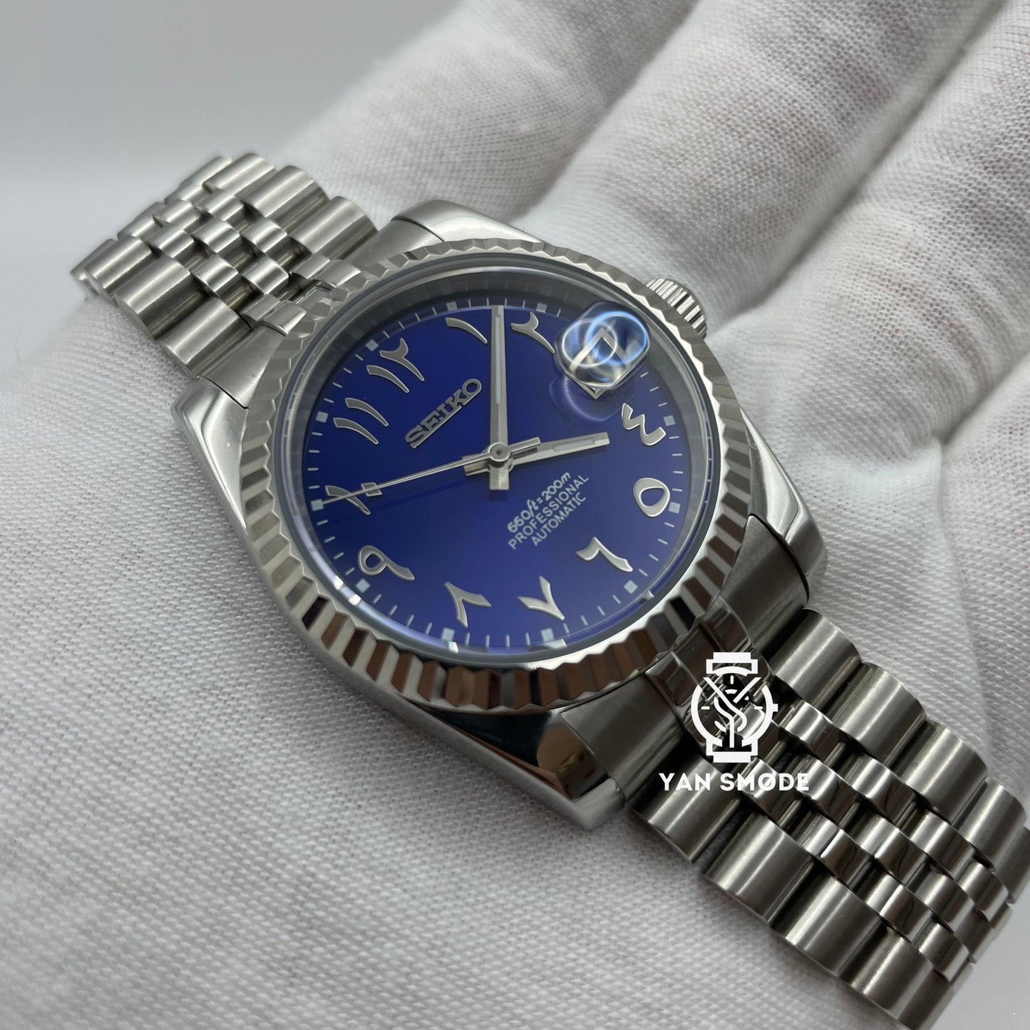 Arabic Dial Navy Blue