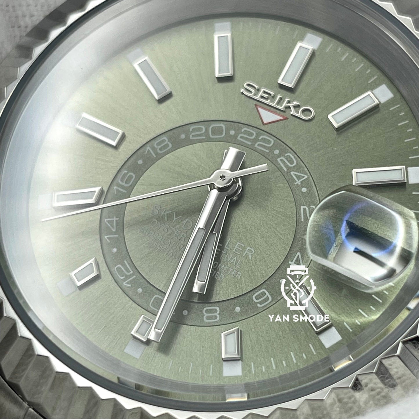 Sky Dweller Green Khaki