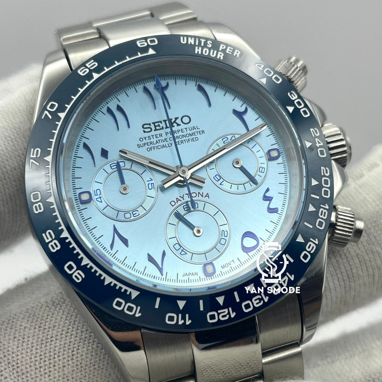 Daytona Arabic Dial Light Blue