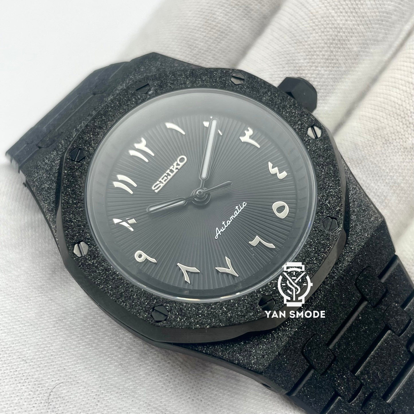 Royal Oak Brillante Noire Arabic Dial Noir