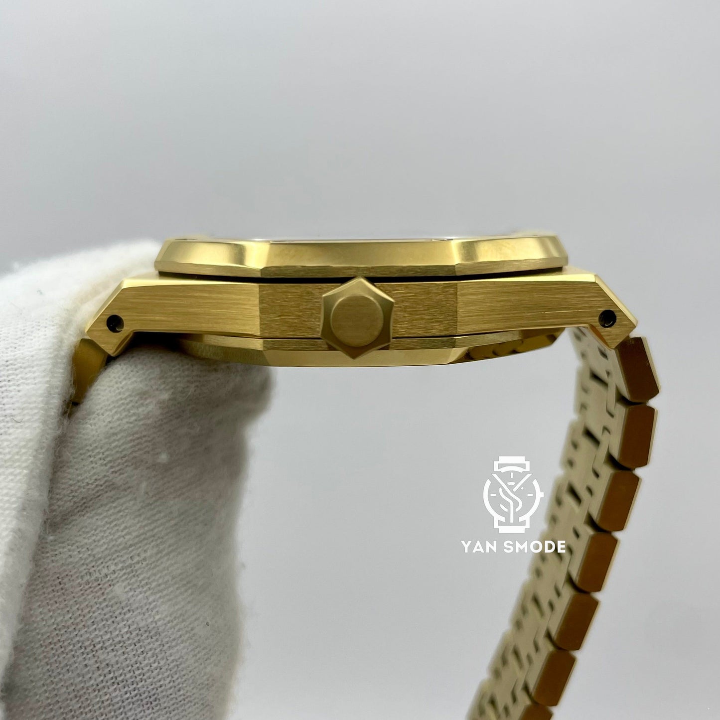 Royal Oak Rose Gold Black Skeleton