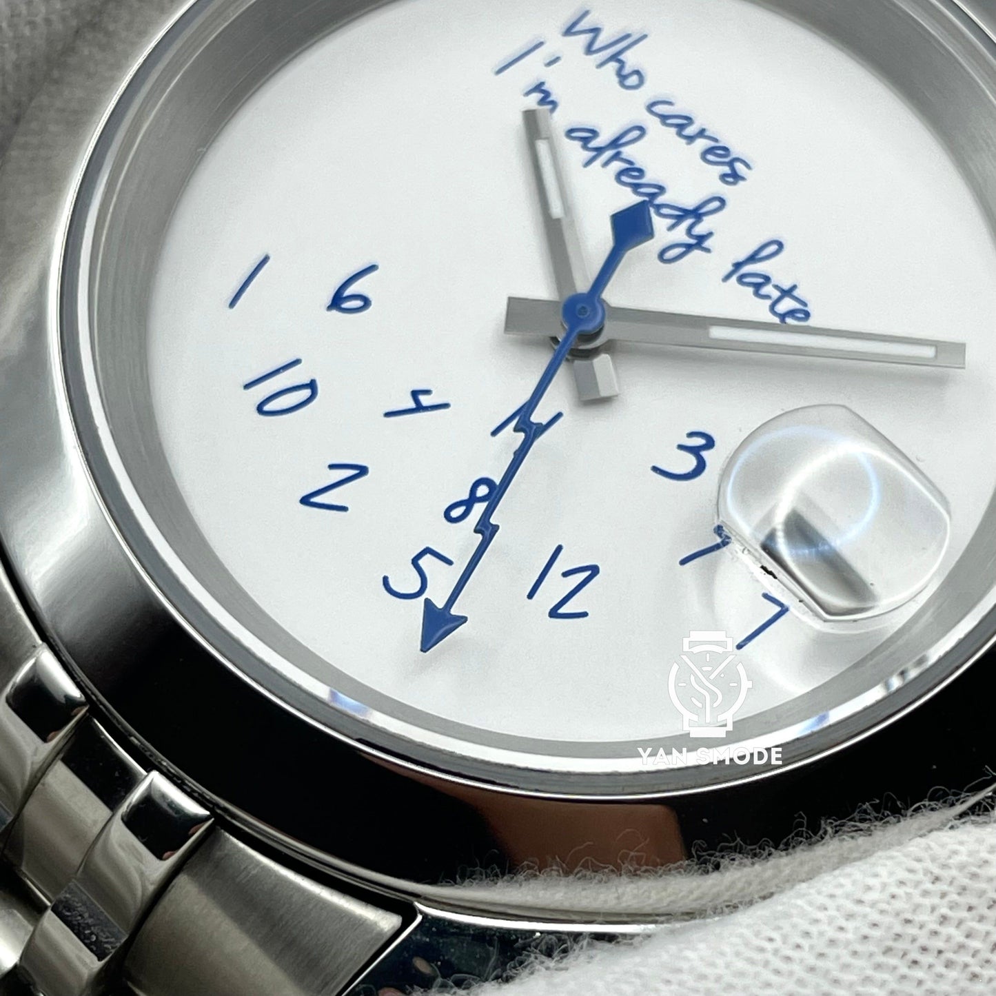 Date Just Arabic Dial Grey