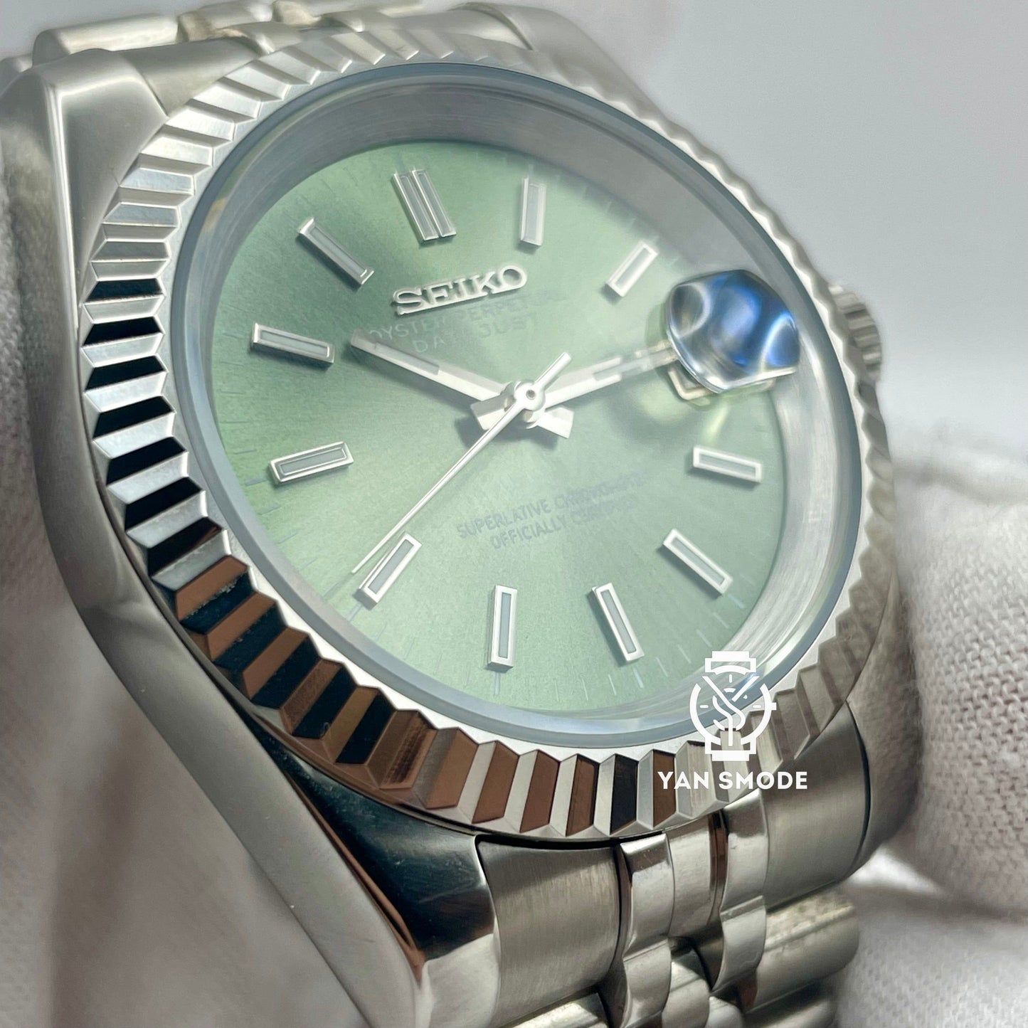 Date Just Green Khaki