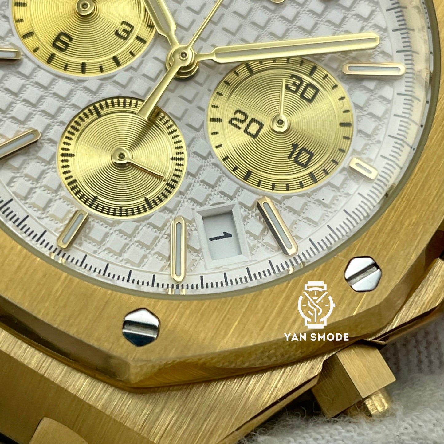 Royal Oak Chronos Or Jaune Blanche