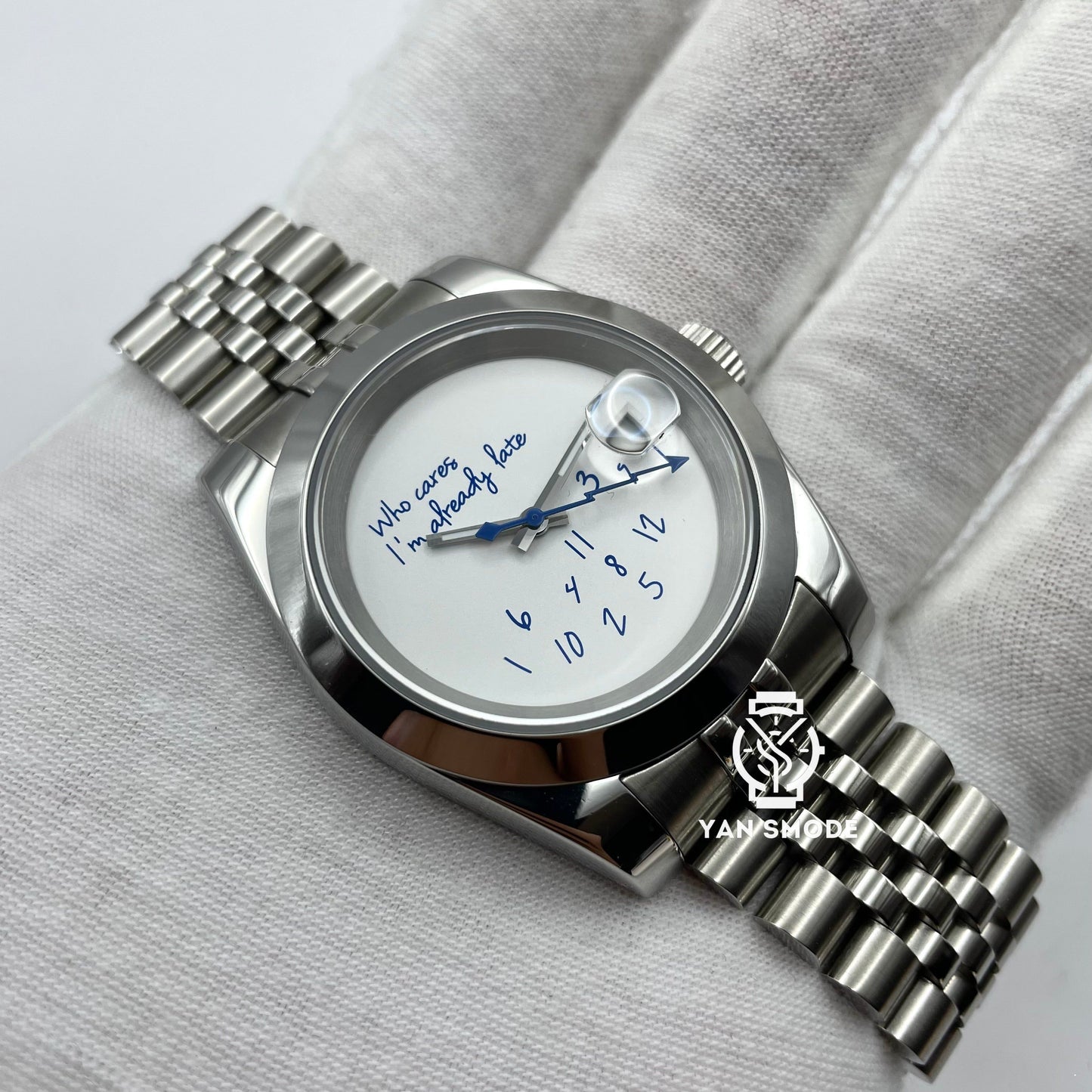 Date Just Arabic Dial Grey