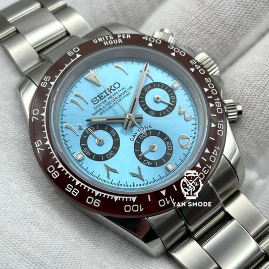 Daytona Arabic Dial Bleu Clair Marron