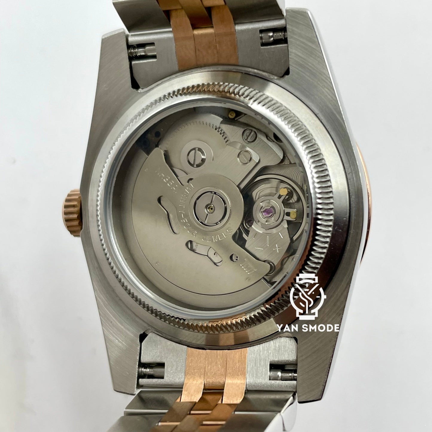 Date Just Brown Rose Gold