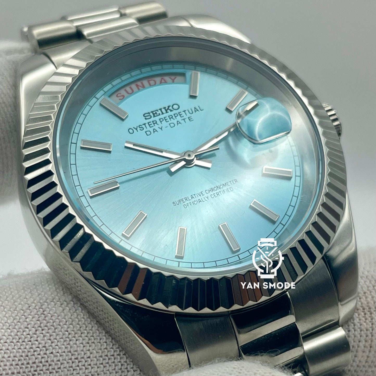 Day Date Light Blue