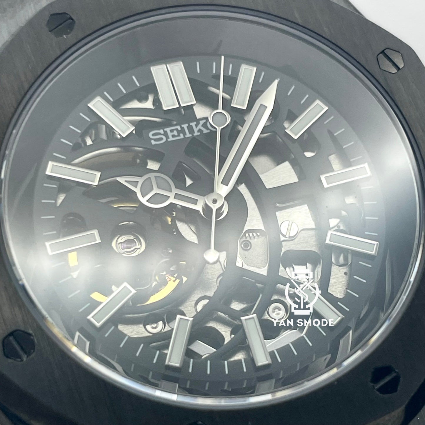 Royal Oak Black Skeleton Black