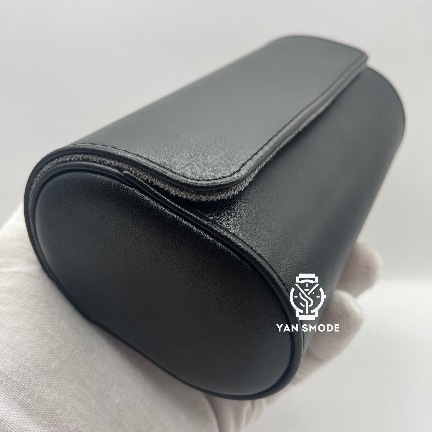 Black Leather Box One Opening