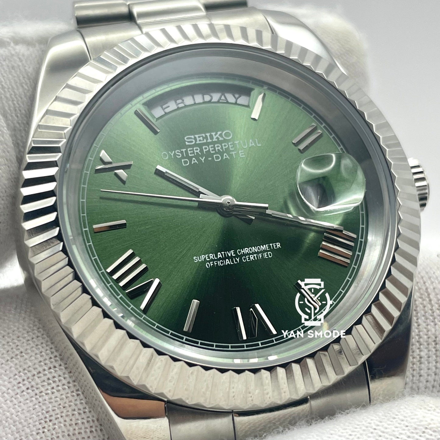 Day Date Green Olive