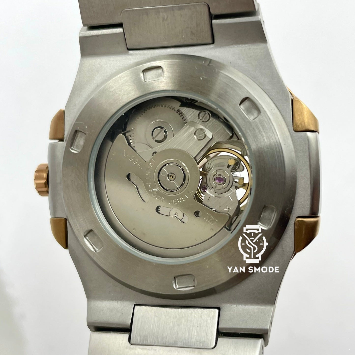 Nautilus Or Rose Beige Ouverte