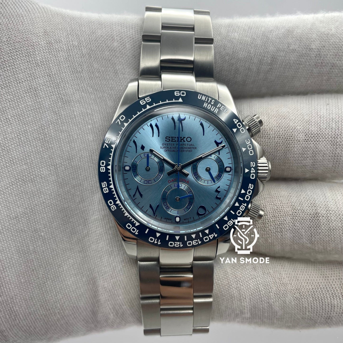 Daytona Arabic Dial Light Blue