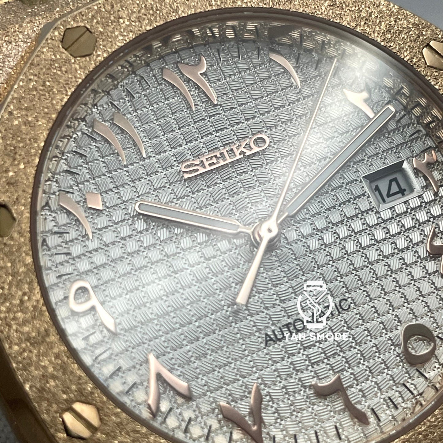 Royal Oak Brilliant Black Arabic Dial Black