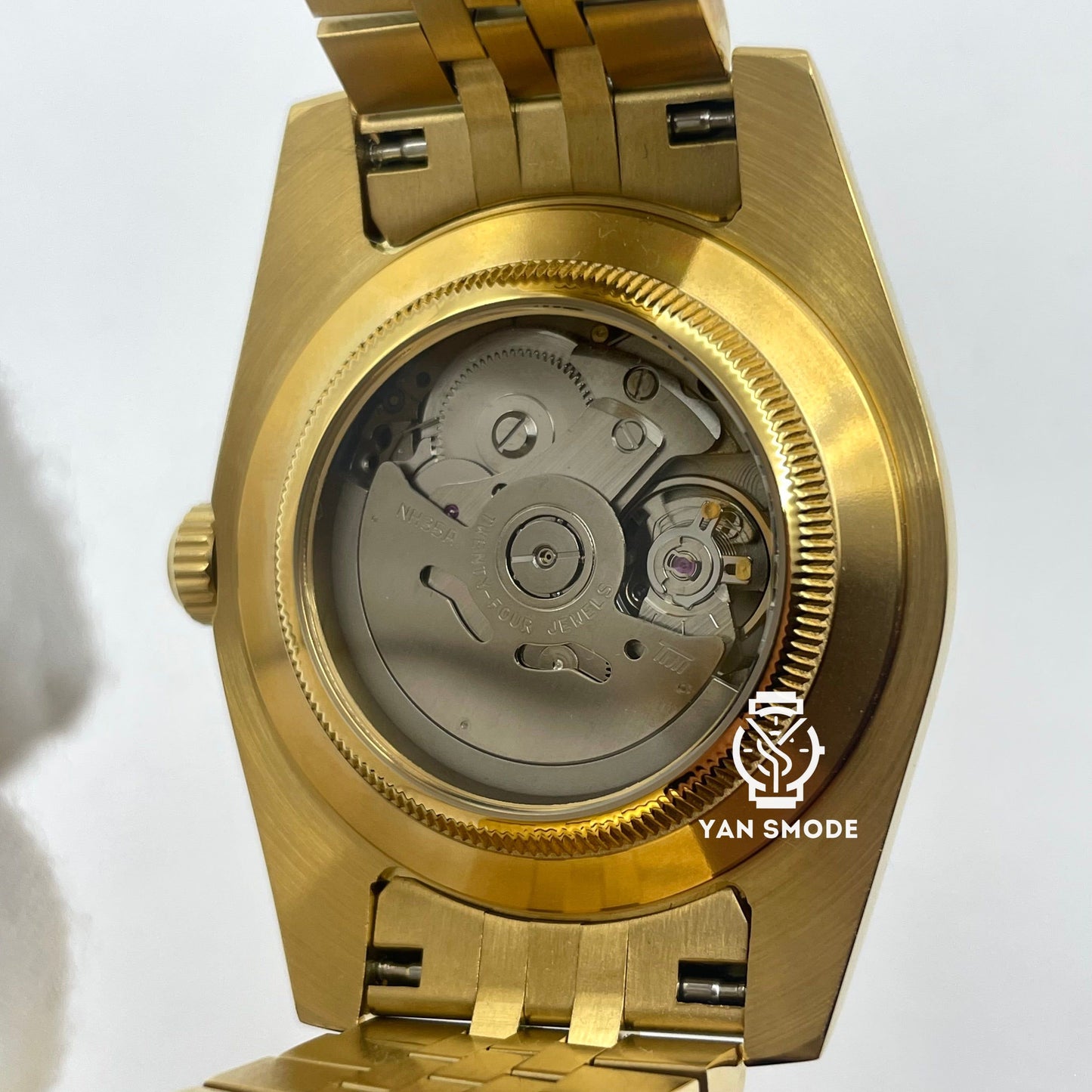 Date Just Arabic Dial Or Jaune