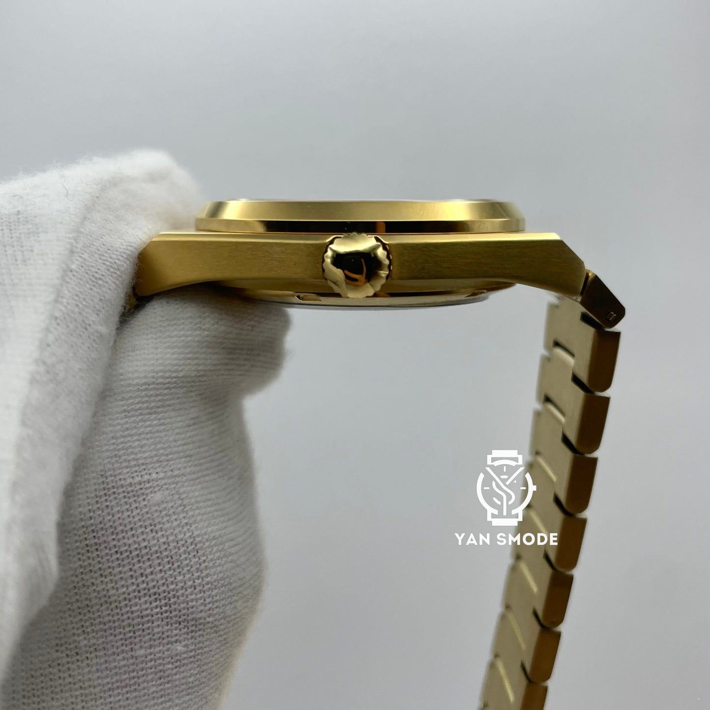 Date Just Yellow Gold Decorated with Diamonds