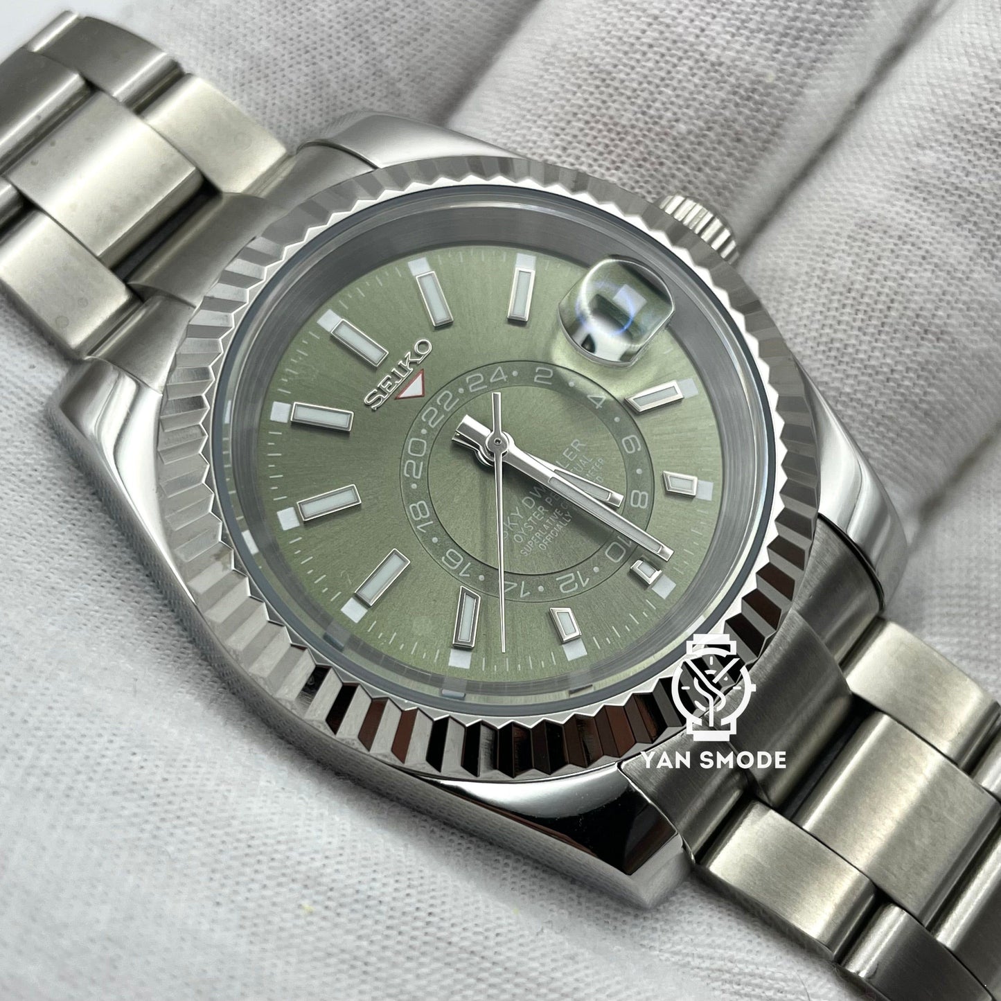 Sky Dweller Green Khaki