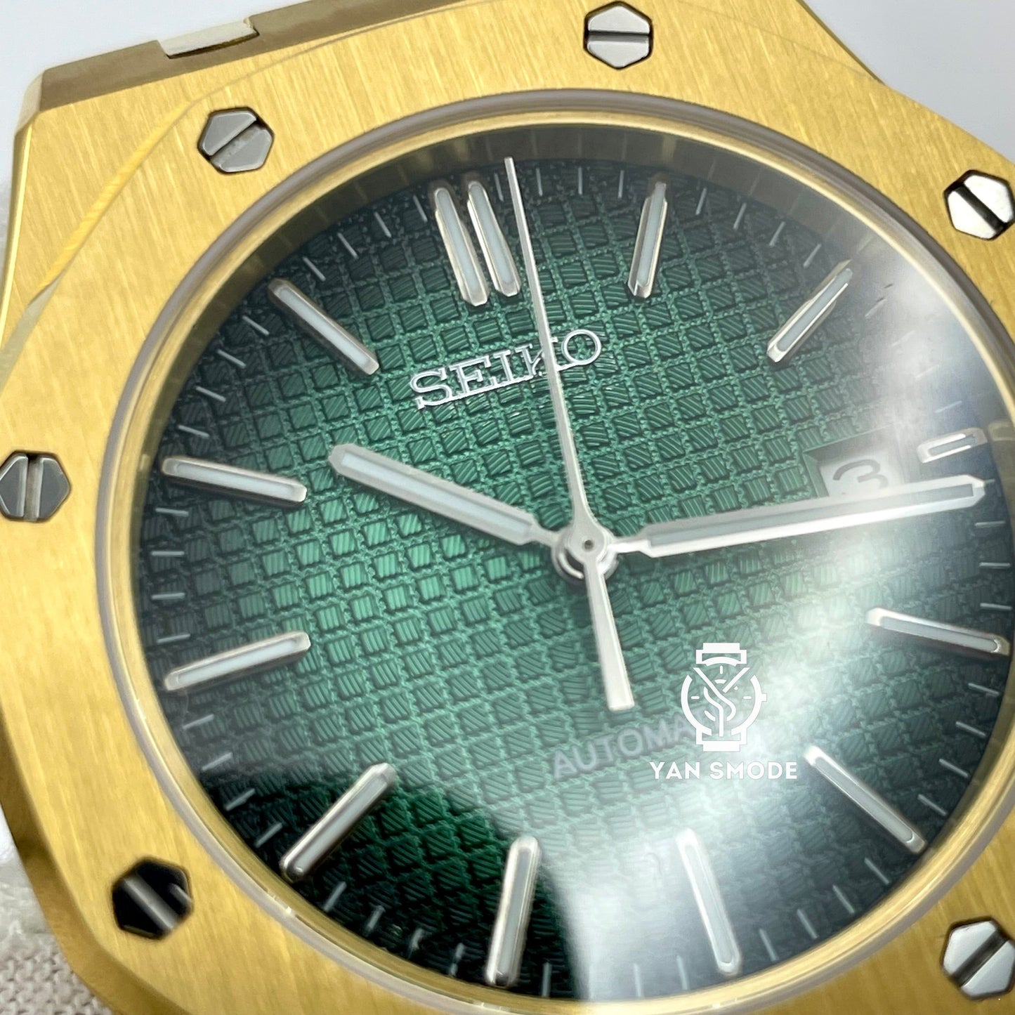 Royal Oak Rose Gold Black Skeleton