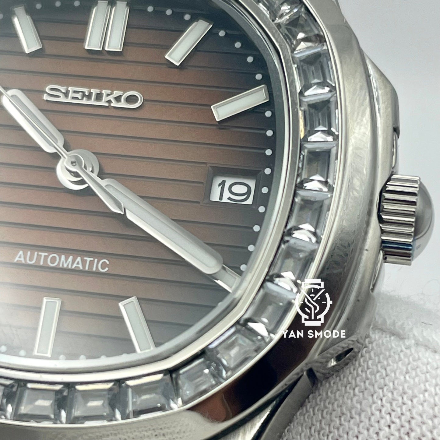 SekioMod Nautilus Caramel Orné de Diamant - Yan Smode