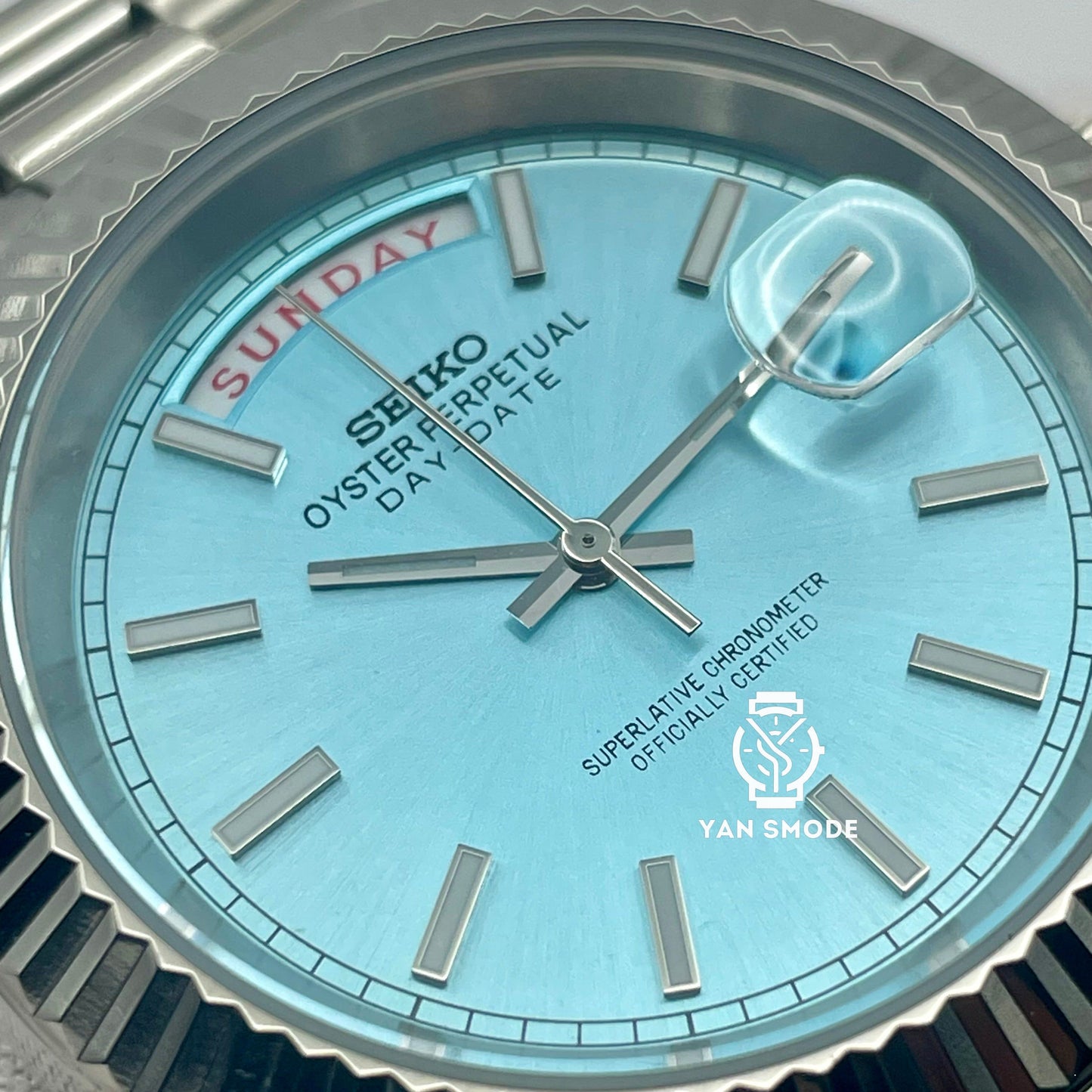 Day Date Bleu Clair