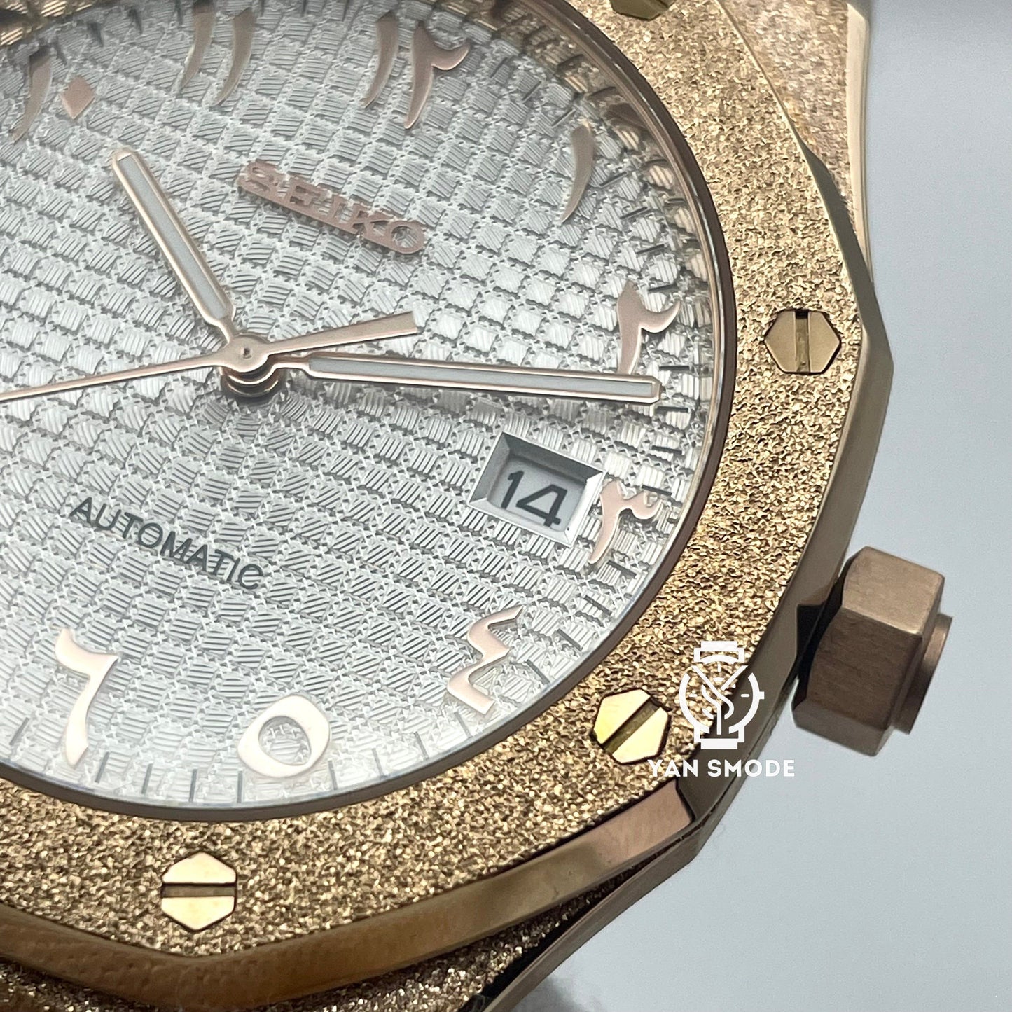 Royal Oak Brilliant Black Arabic Dial Black