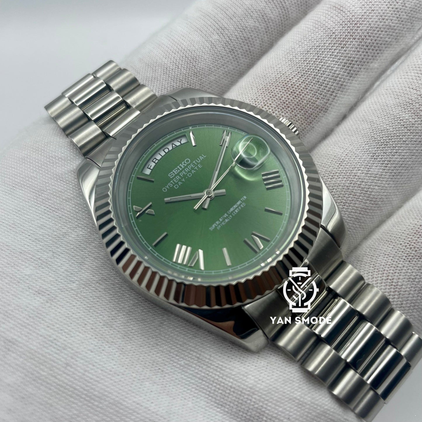 Day Date Green Olive
