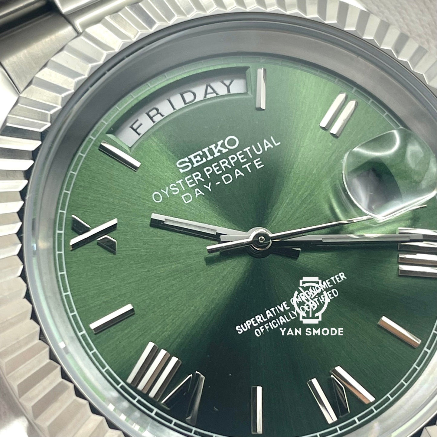Day Date Green Olive