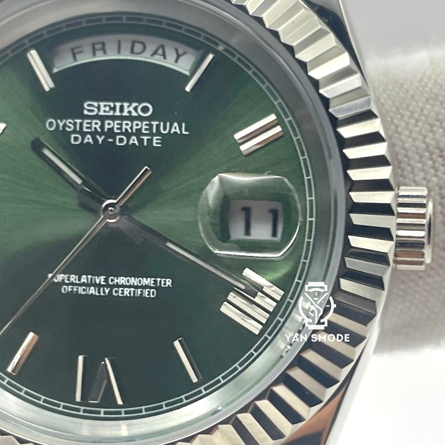 Day Date Green Olive
