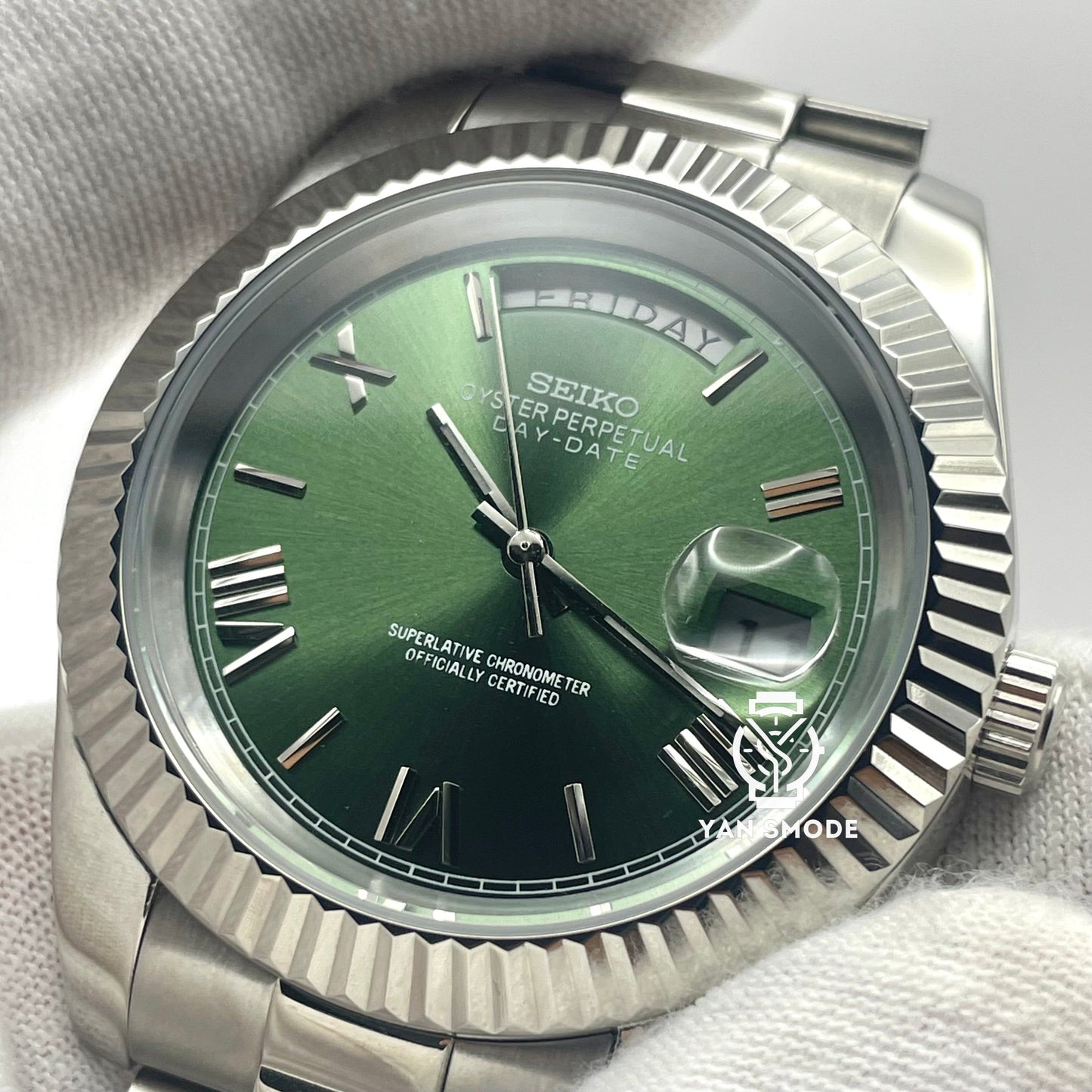 Day Date Green Olive