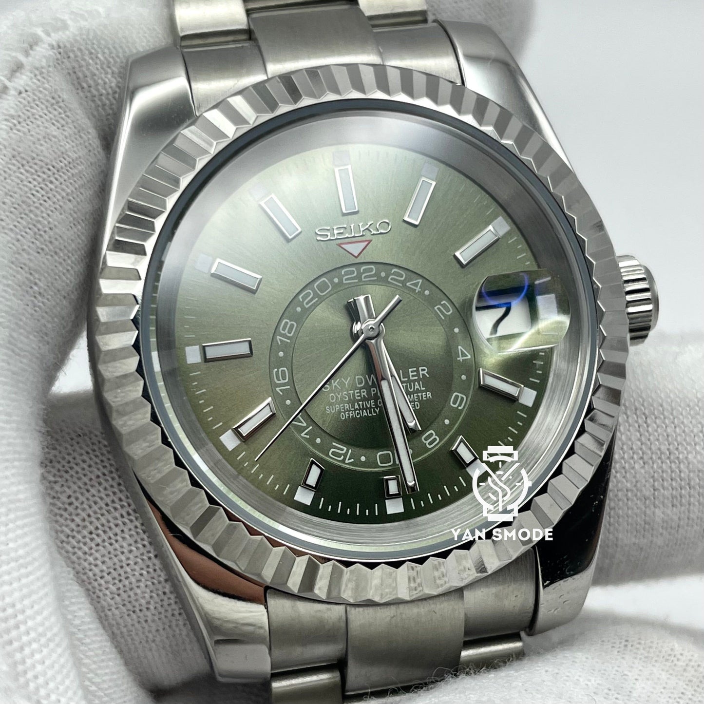 Sky Dweller Green Khaki