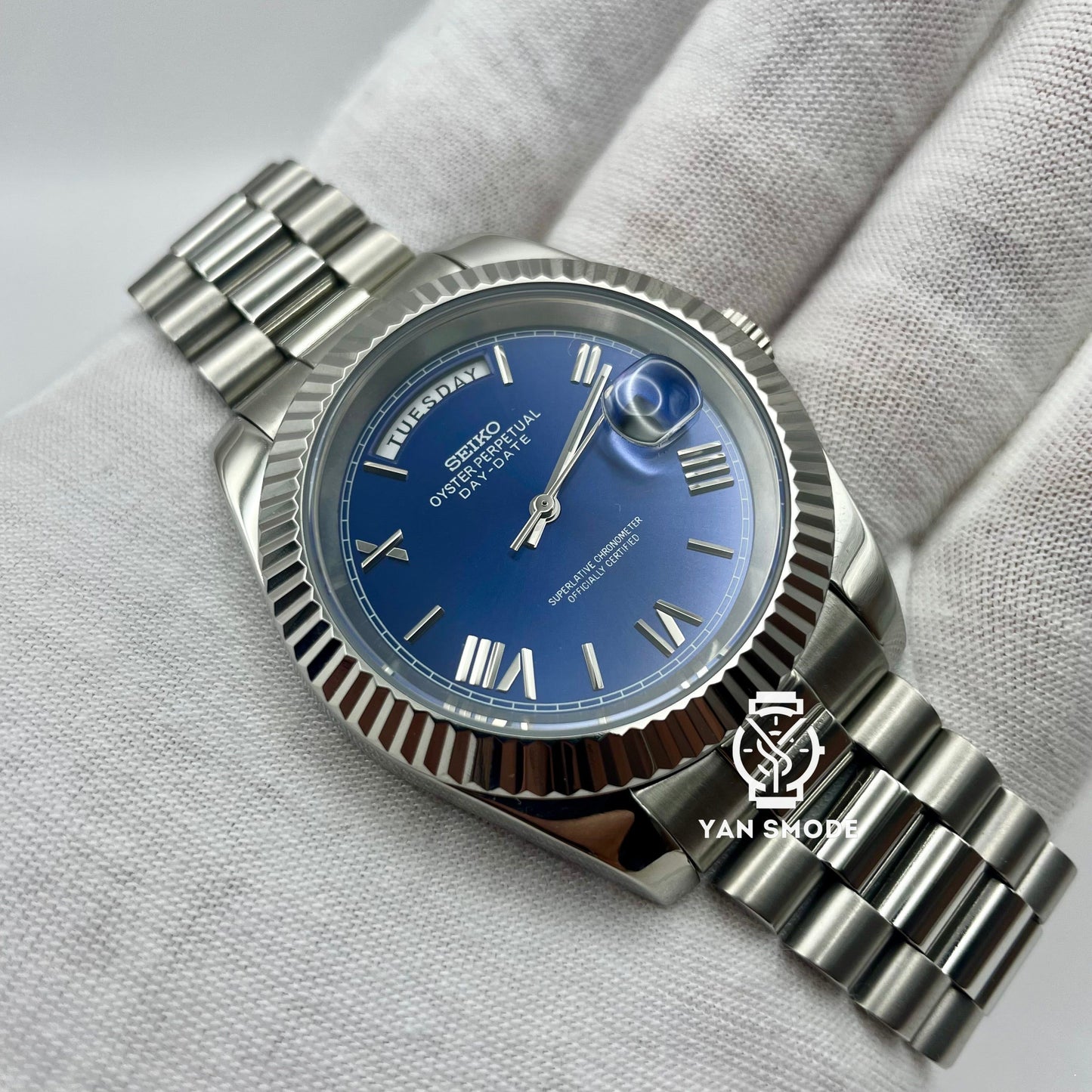 Day Date Dark Blue