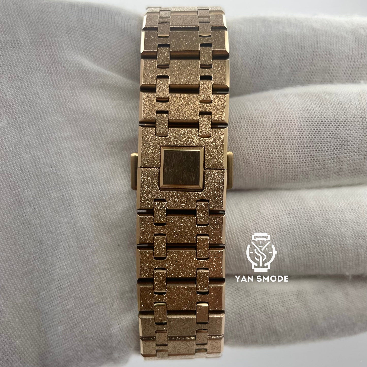 Royal Oak Brilliant Black Arabic Dial Black