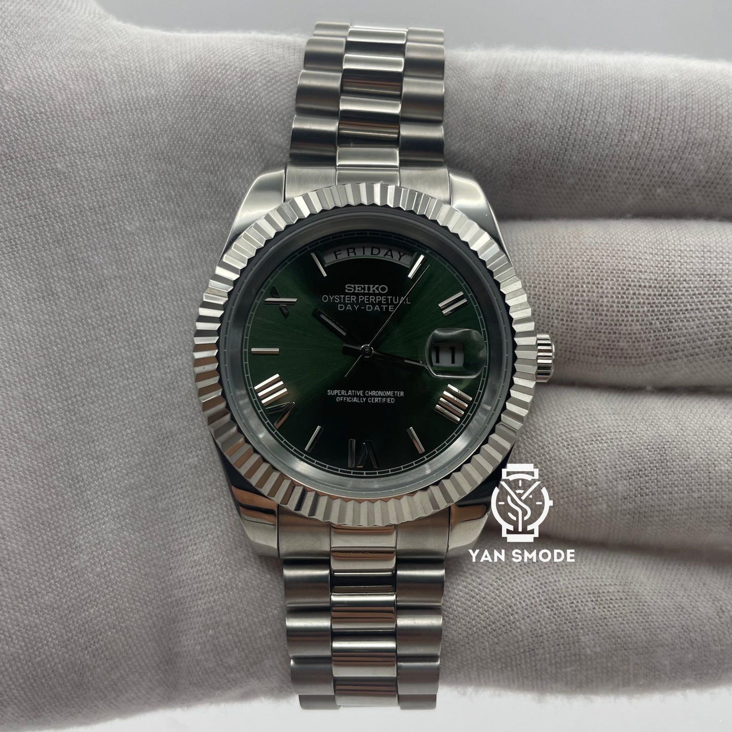 Day Date Green Olive