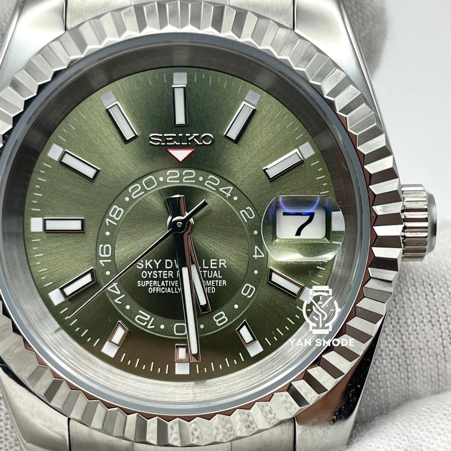 Sky Dweller Green Khaki