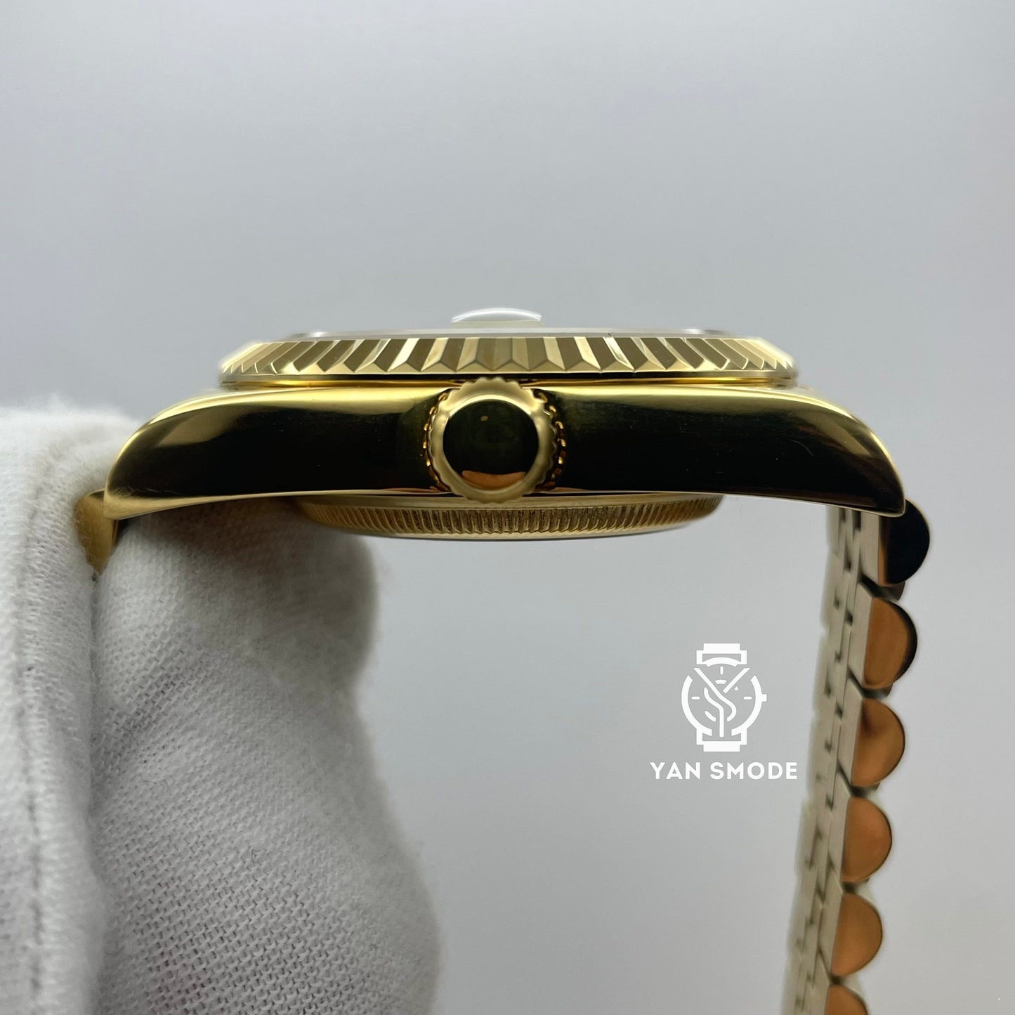 Date Just Arabic Dial Or Jaune