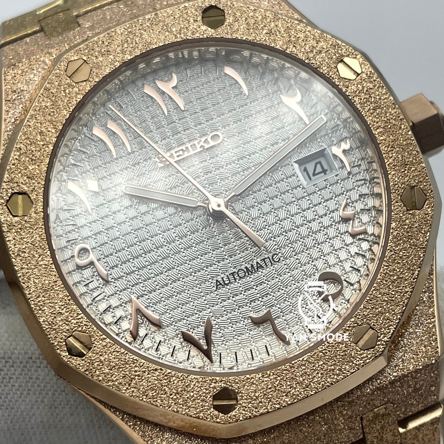 Royal Oak Brilliant Black Arabic Dial Black