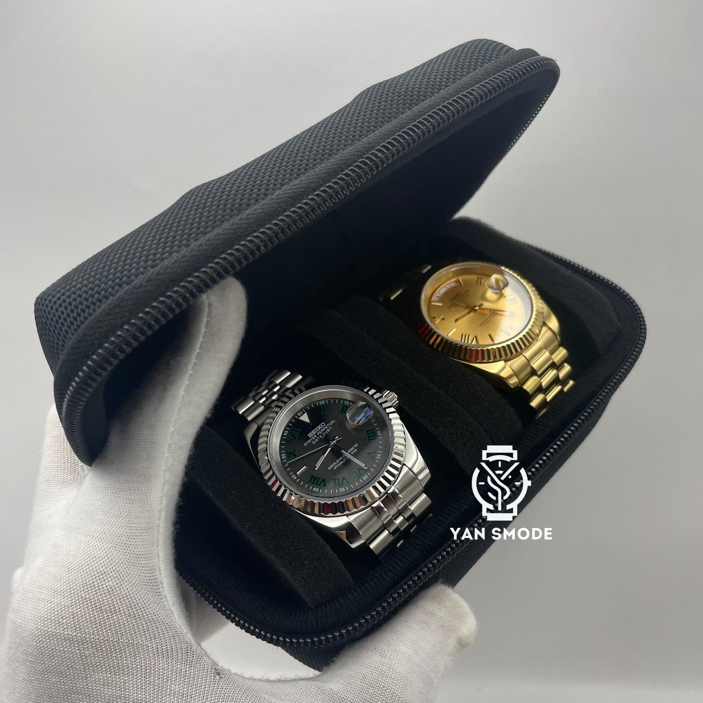 Black Synthetic Box Black Velvet