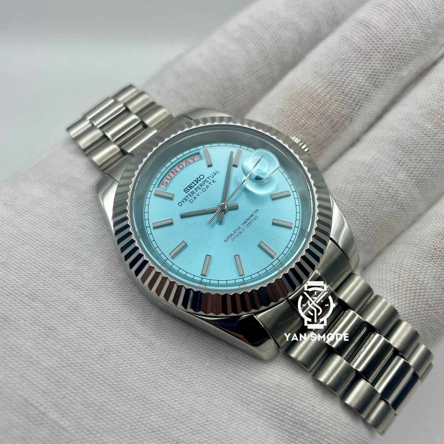 Day Date Bleu Clair