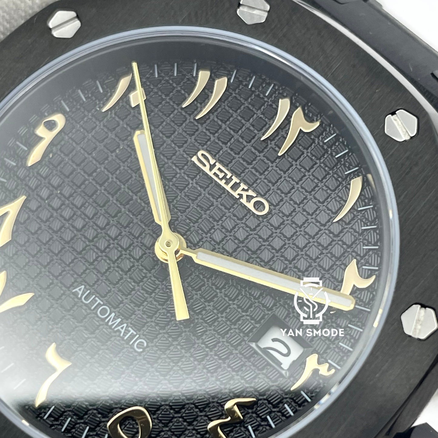 Royal Oak Black Arabic Dial Gold