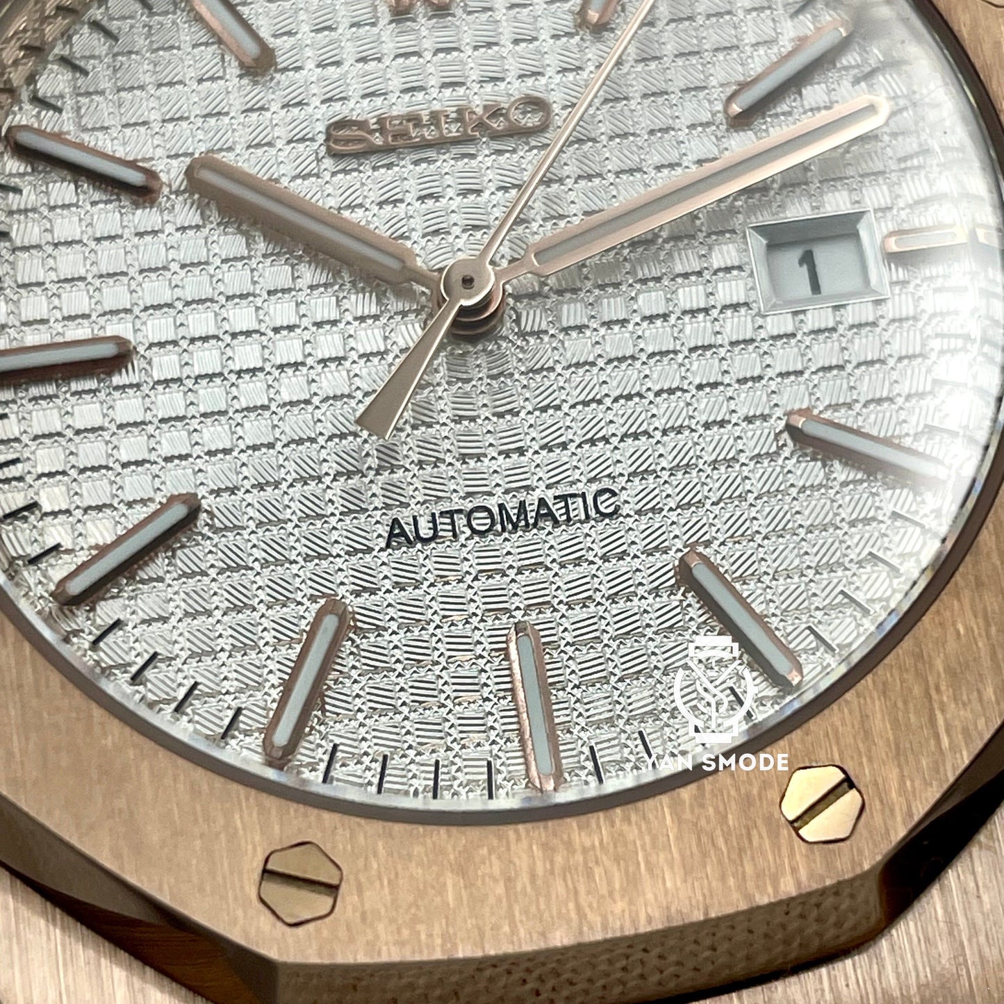 Royal Oak Rose Gold Black Skeleton