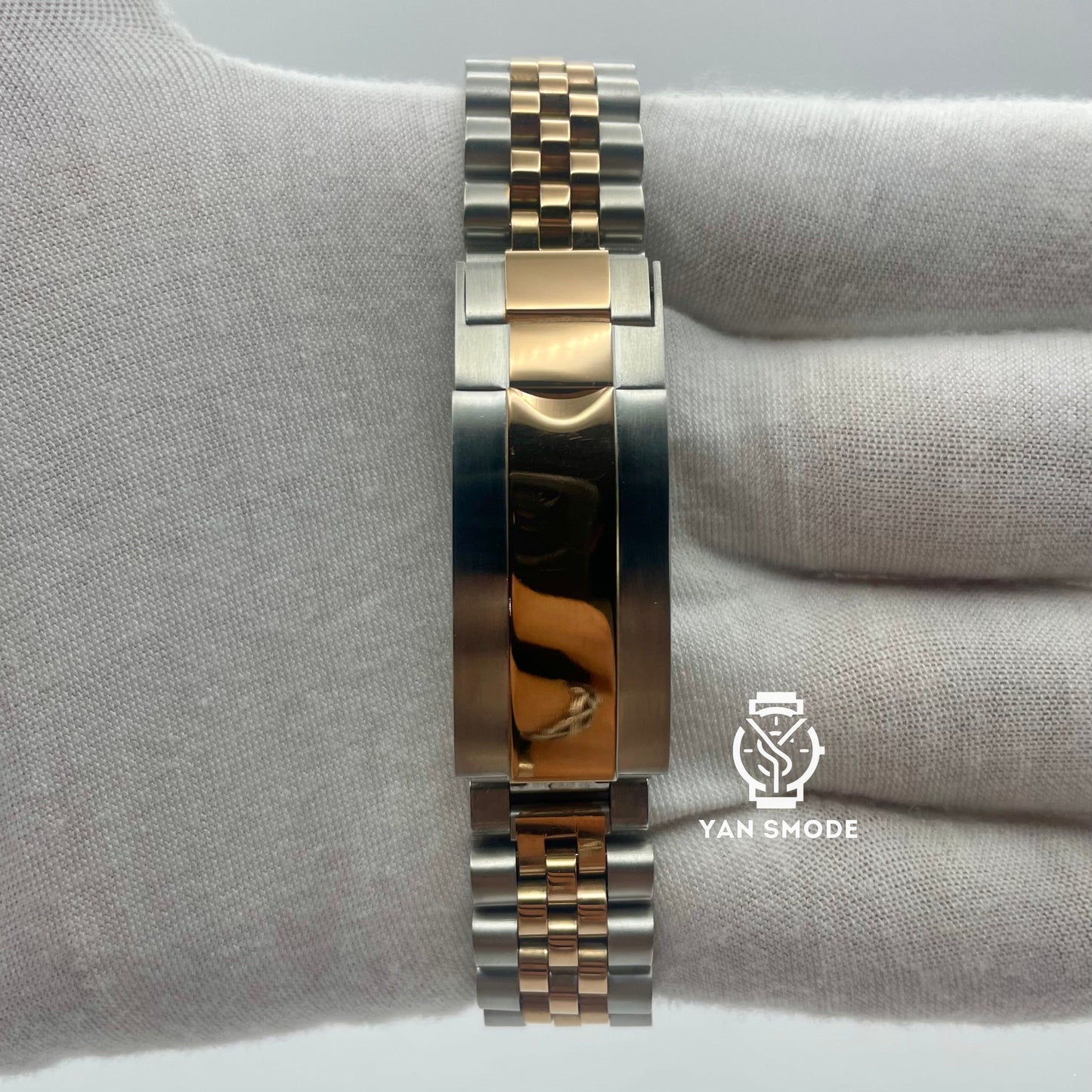 Date Just Brown Rose Gold