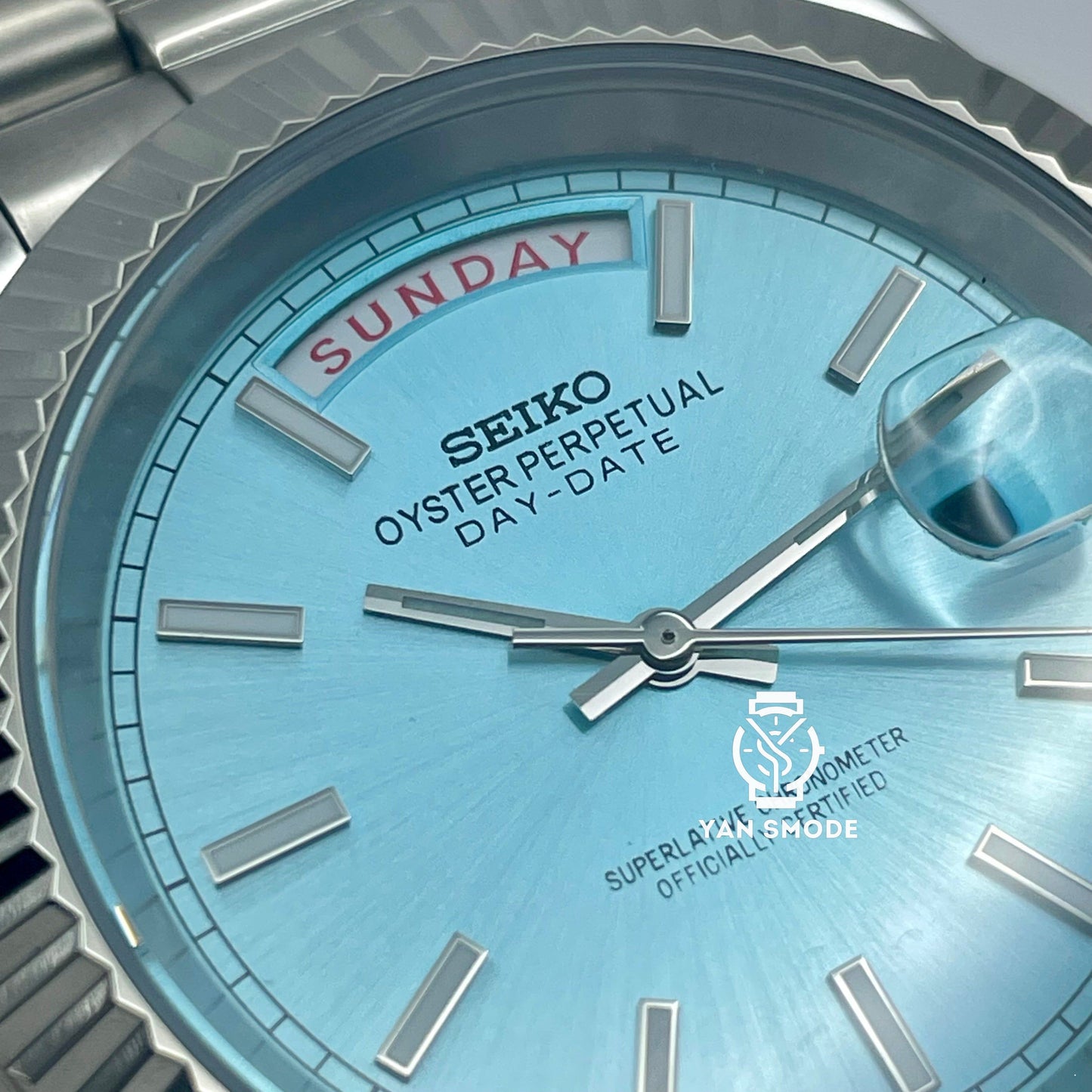 Day Date Light Blue
