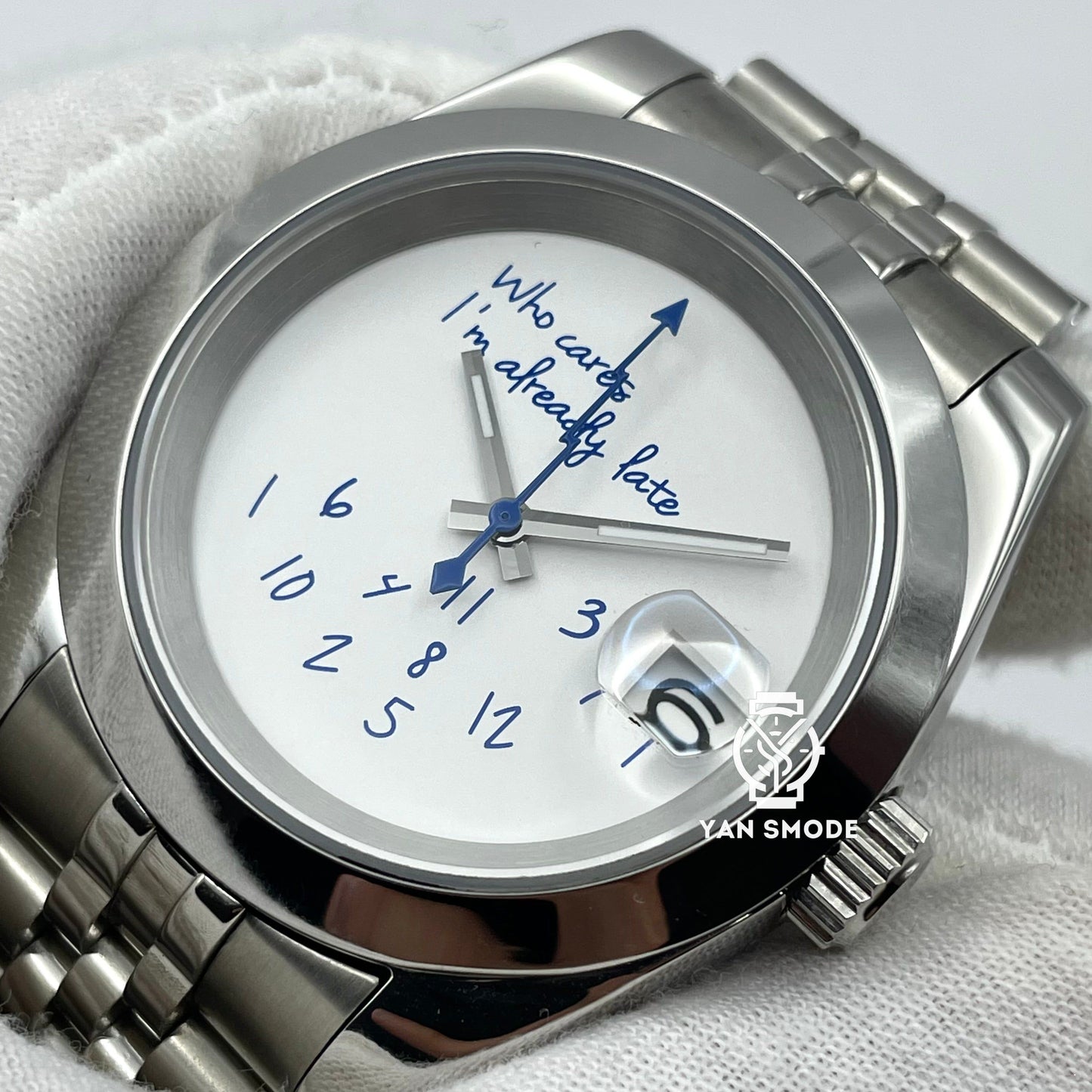 Date Just Arabic Dial Grey