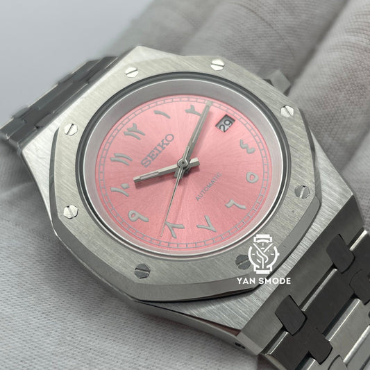 SekioMod Royal Oak Arabic Dial Rose - Yan Smode