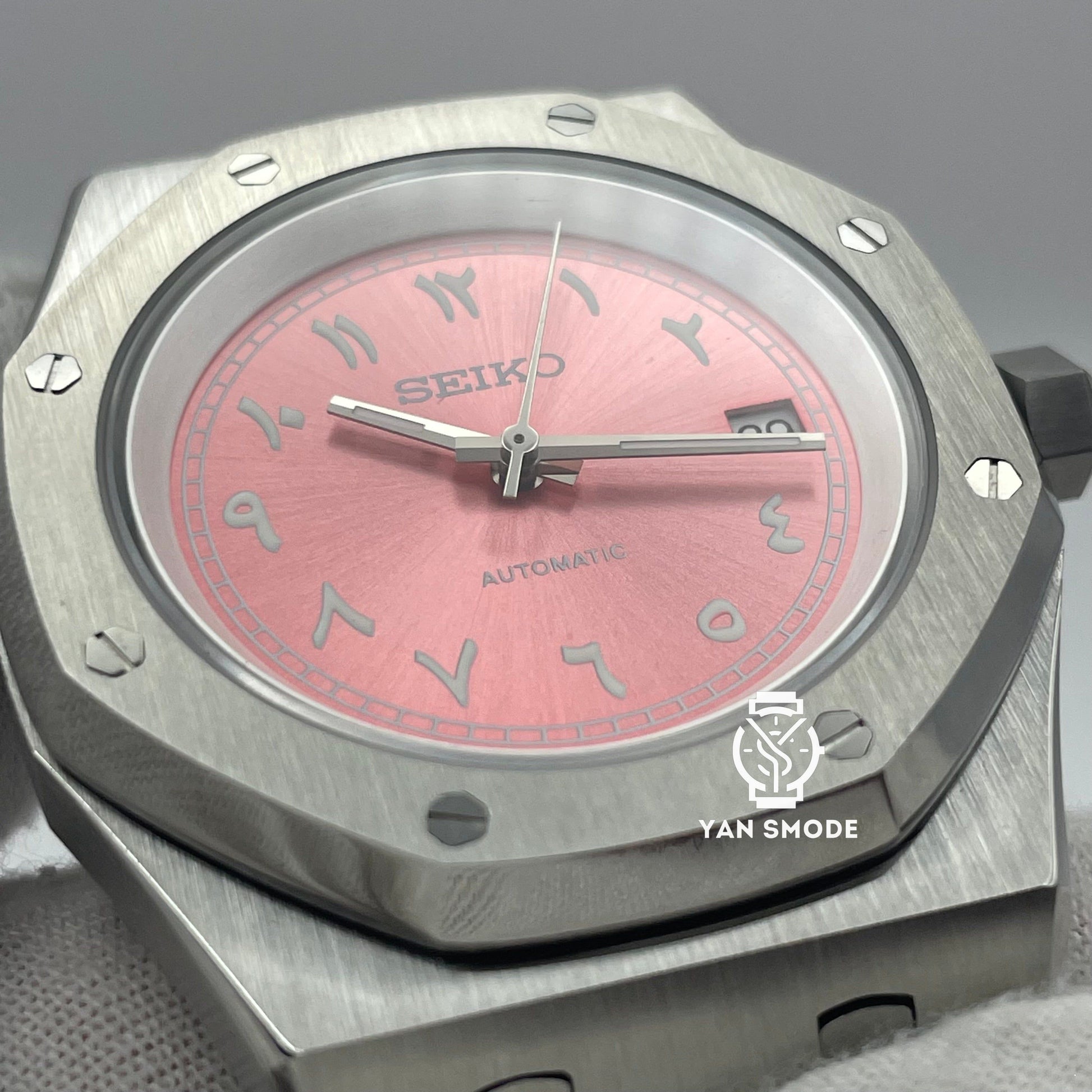 SekioMod Royal Oak Arabic Dial Rose - Yan Smode